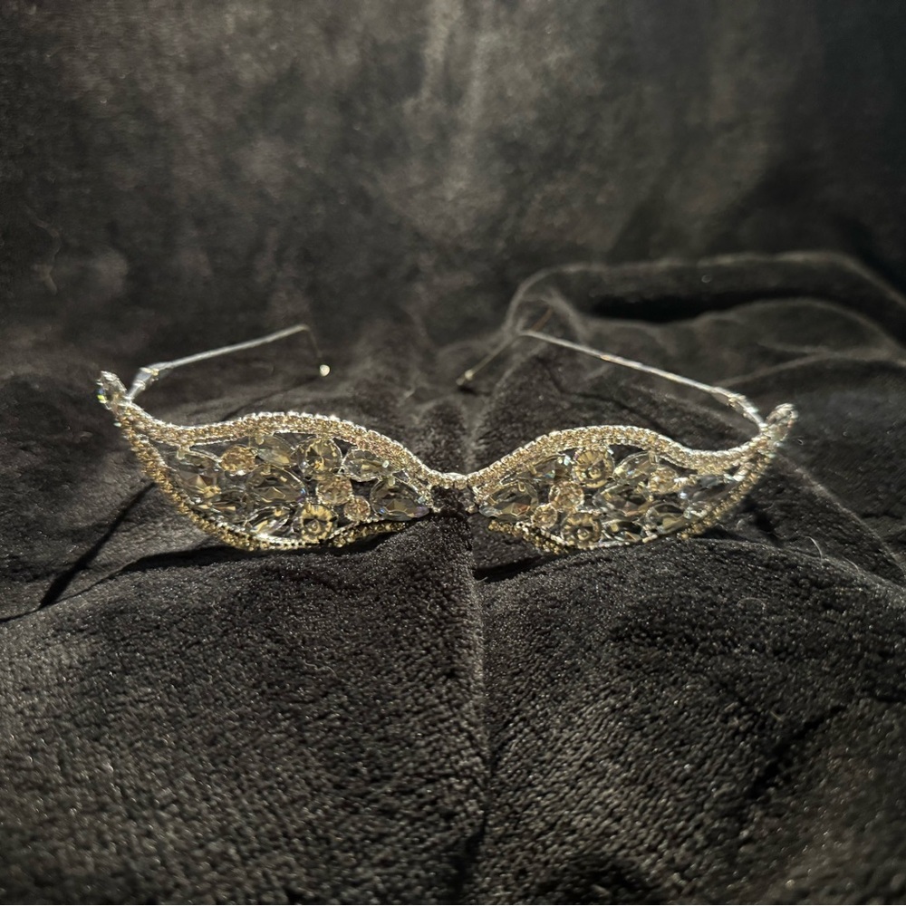 Rhinestone Crystal Mask Glasses | Eye Mask Costume Accessory | Glam Party Wear